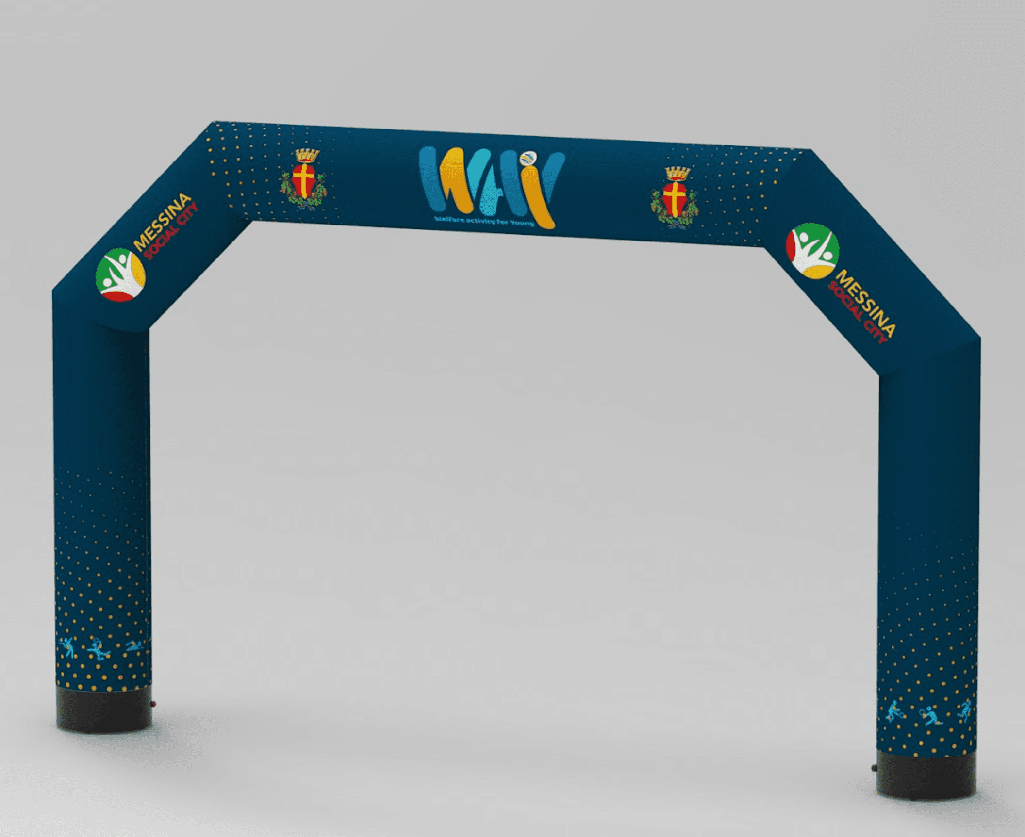 Arco Hexagonal Hinchable Estanco 