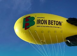 Dirigible de Helio Personalizado