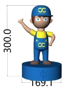 Mascotas y Toons Hinchables Personalizados