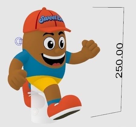 Mascotas y Toons Hinchables Personalizados