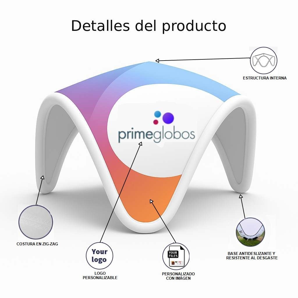 Gazebo Inflable “X-Dome” Personalizable